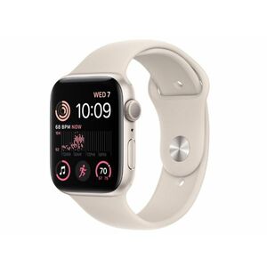 Apple Watch SE2 GPS 44mm (MNJX3CM/A) csillagfény alumíniumtok, csillagfény sportszíj - Regular kép