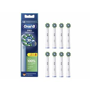 Oral-B EB50-8 Pro Cross Action, fogkefe pótfej, 8db, fehér kép