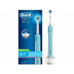 Oral-B PRO 500 D16 elektromos fogkefe Cross Action fejjel, türkiz (10PO010135) kép