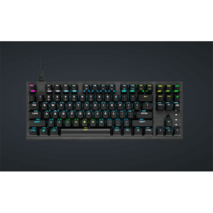 CORSAIR K60 PRO TKL RGB Vezetékes Gaming Billentyűzet (CH-911D01A-NA) US kiosztás kép