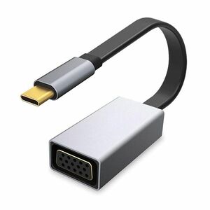 PLATINET USB-C - VGA átalakító adapter (PMMA9089) kép