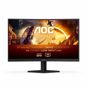 AOC Agon 27 FHD VA Ívelt 280Hz Gaming monitor (C27G4ZXE) kép