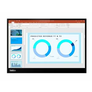 Lenovo ThinkVision M14d (63AAUAT6WL) Raven Black kép