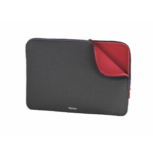 HAMA NEOPRENE 15, 6 notebook tok (00216510) szürke/piros kép