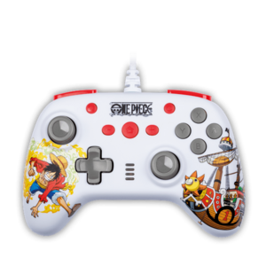 KONIX ONE PIECE mintás Nintendo Switch/PC Kompatibilis Vezetékes kontroller (KX-OP-PAD-WHI) Fehér kép