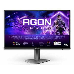 AOC Agon AG276QZD2 27 QHD 240Hz OLED Gaming monitor kép