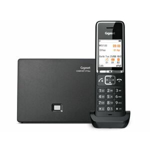 Gigaset Comfort 550 IP Flex voip dect telefon (S30852-H3011-S204) fekete kép