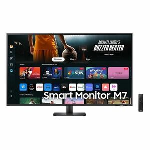 SAMSUNG M7 M70D Smart 43 UHD VA monitor (LS43DM702UUXDU) kép