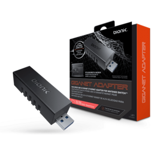 BIONIK BNK-9018 Nintendo Switch USB 3.0 Giganet Adapter kép