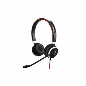 JABRA Evolve 40 MS Duo Stereo Vezetékes Fejhallgató (6399-823-109) kép