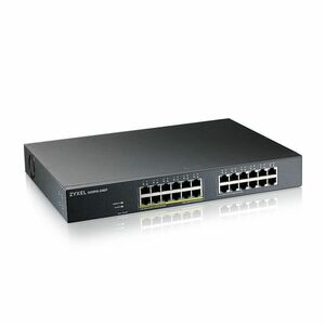 ZYXEL Switch 24x1000Mbps (12xPOE) Fémházas Menedzselhető, Rackes (24GbE port), GS1915-24EP-EU0101F kép