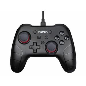 KONIX MYTHICS Nintendo Switch/PC Vezetékes kontroller (KX-NS-PAD-BL) Fekete kép