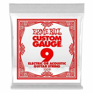 Ernie Ball 1016 Plain Steel Single .009 kép