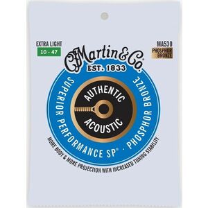 Martin Authentic SP 92/8 Phosphor Bronze Extra Light kép