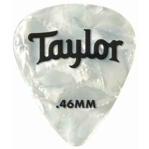 Taylor Celluloid Picks 0.46 White Pearl kép