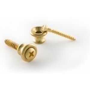 Gibson Strap Buttons Brass kép