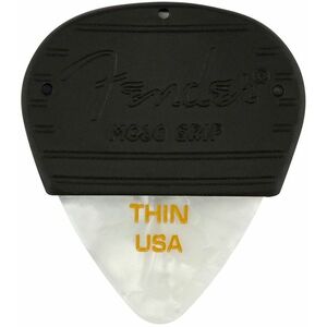 Fender Mojo Grip Picks White Moto Thin kép