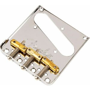 Fender 3-Saddle Top-Load/String-Through Tele Bridge with Compensated B kép