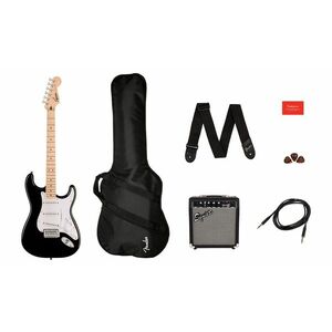 Fender Squier Sonic Stratocaster Pack BLK 10G kép