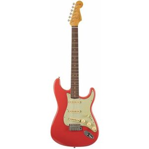 Fender Custom Shop 63 Stratocaster JRN Relic Aged Fiesta Red kép