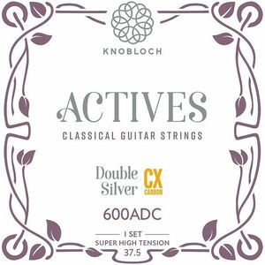 Knobloch ACTIVES Double Silver CX Carbon Super High Tension 37.5 kép