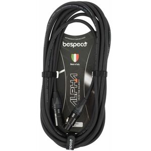 Bespeco Alpha Microphone Cable Neutrik XLR M - XLR F 6 m kép