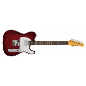 G&L Tribute ASAT Classic Bluesboy Semi-Hollow Red Burst, RW kép