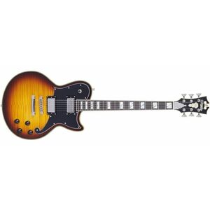 D'Angelico Deluxe Atlantic Vintage Sunburst kép