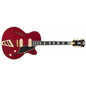 D'Angelico Excel 59 Trans Cherry kép