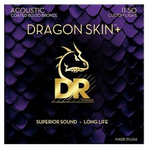 DR Strings Dragon Skin+ DA8-11 kép