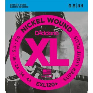 D'Addario EXL120+ Elektromos gitárhúrok kép