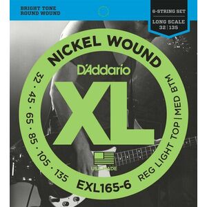 D'Addario EXL165-6 Basszusgitár húr kép