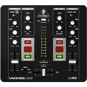 Behringer VMX100USB DJ keverő kép