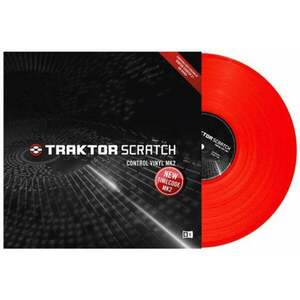 Native Instruments Traktor Scratch Control Vinyl MK2 DVS/Timecode Red kép