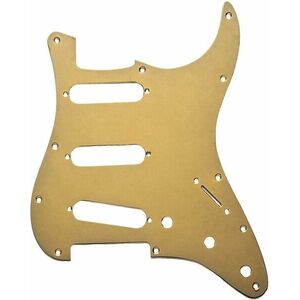 Fender Stratocaster PKRD Gold Andonized Pickguard kép