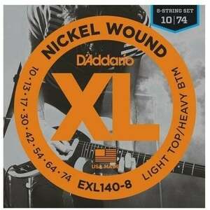 D'Addario EXL140-8 Elektromos gitárhúrok kép