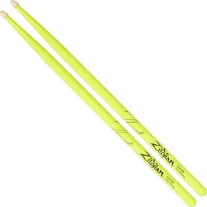 Zildjian Z5AACDGY 5A Acorn Wood Neon Yellow Dobverő kép