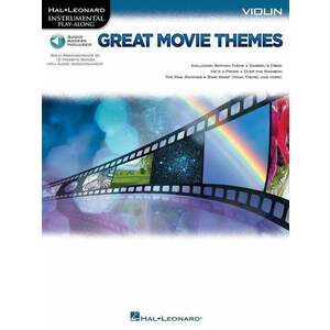 Hal Leonard Great Movie Themes: Instrumental P-A Violin Violin Kották kép