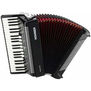 Hohner Bravo III 120 Billentyűs harmonika Black kép