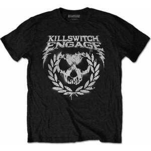 Killswitch Engage Ing Skull Spraypaint Unisex Black M kép