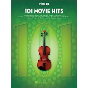 Hal Leonard 101 Movie Hits For Violin Kották kép