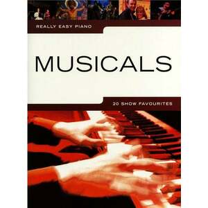 Music Sales Really Easy Piano: Musicals - 20 Show Favourites Kották kép