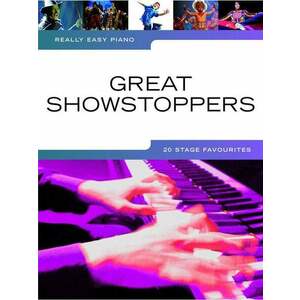 Music Sales Really Easy Piano: Great Showstoppers - 20 Stage Favourites Kották kép