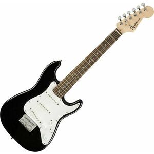 Fender Squier Mini Stratocaster V2 IL Black Elektromos gitár kép