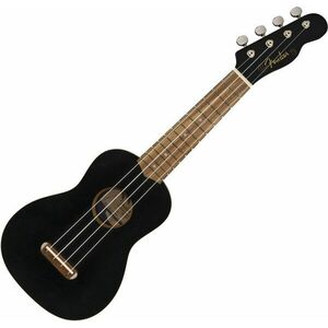 Fender Venice WN BK Black Szoprán ukulele kép