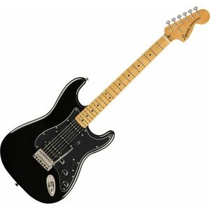 Fender Squier Classic Vibe '70s Stratocaster HSS MN Black Elektromos gitár kép