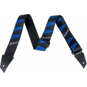 Jackson 299-4323-001 Textil gitár heveder Headstock Black/Blue kép