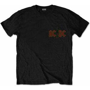 AC/DC Ing Hard As Rock (Back Print) Unisex Black M kép