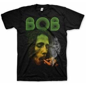 Bob Marley Ing Smoking Da Erb Unisex Black S kép