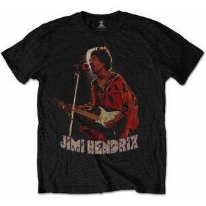 Jimi Hendrix Ing Orange Kaftan Unisex Black XL kép